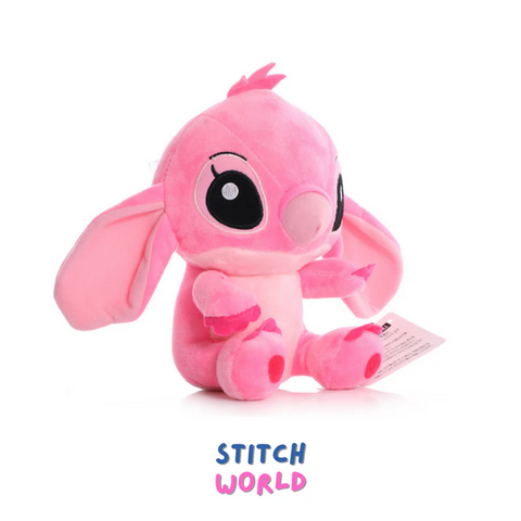 Peluche Stitch y Angel 20cm