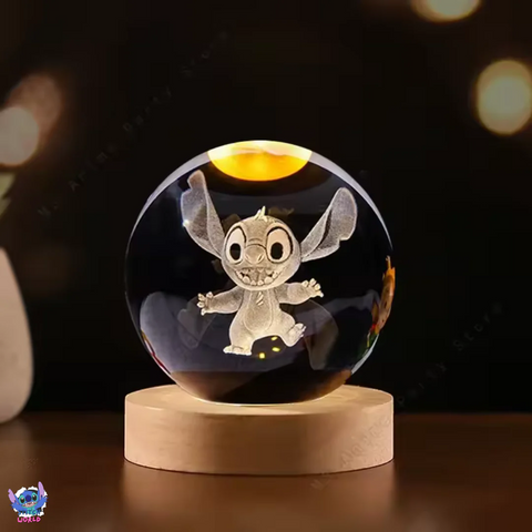 Esfera de Cristal LED StitchWorld